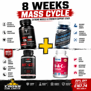8 WEEKS MASS CYCLE 20% OFF