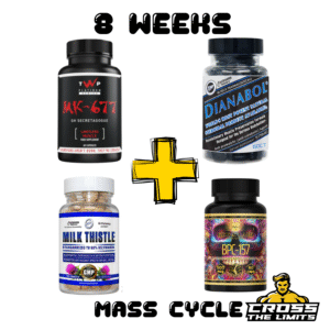 8-Week Muscle Support Stack – MK-677, Dianabol, BPC-157, Milk Thistle | CrossTheLimits