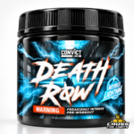 Convict Labs Death Row hardcore high stim pre workout 30 servings