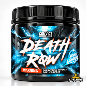 Convict Labs Death Row hardcore high stim pre workout 30 servings