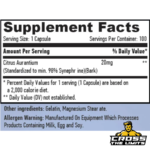 SYNEPHRINE 99 CA EXTREME FAT BURNER Facts crossthelimits.co .uk