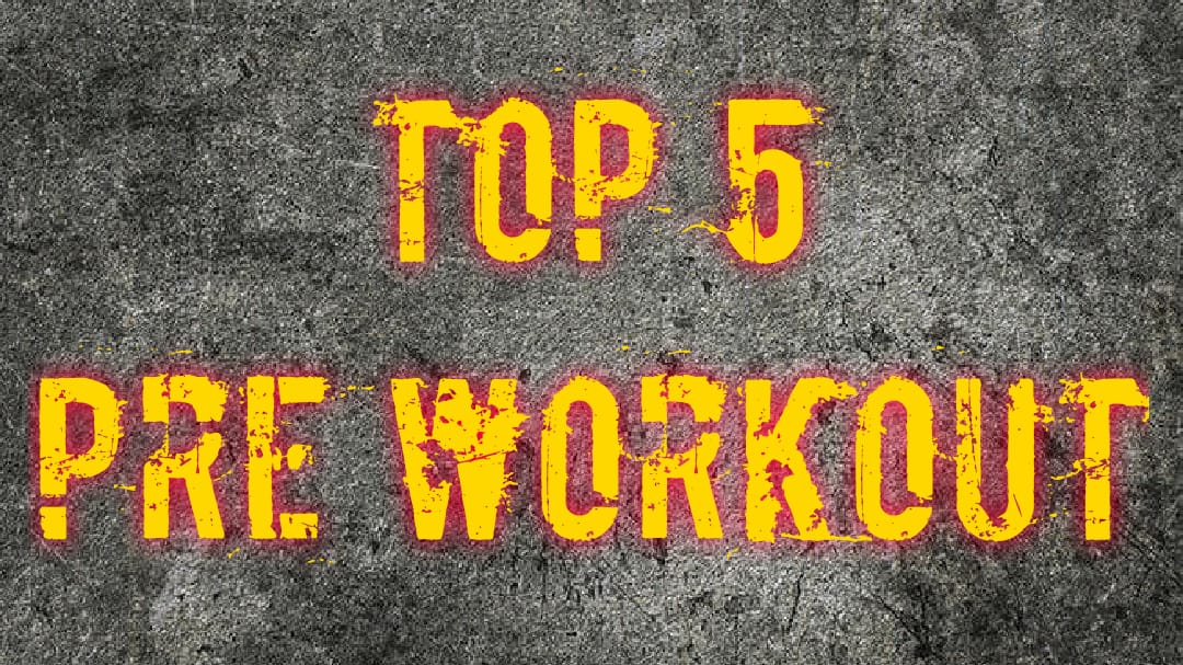 Top 5 stim pre-workout 2019/2020