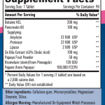 Eng pm Super Enzymes 90 caps 2430 2