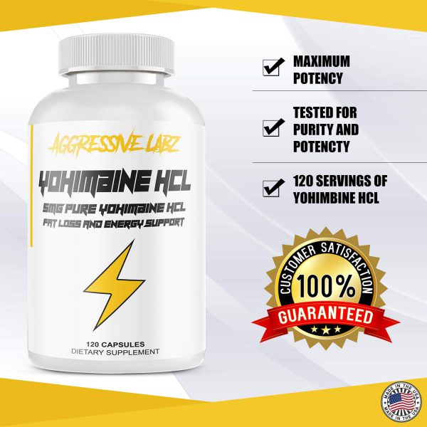 Aggressive Labs Yohimbine HCL 120 caps CROSS THE LIMITS Shop Vitamins & Supplements UK