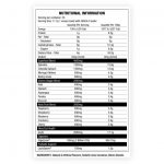 Serious greens berry nutritional 1