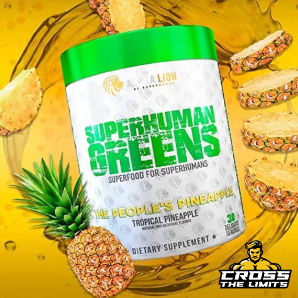 SUPERHUMAN GREENS - POWERFUL SUPERFOOD BLEND 30 Servings