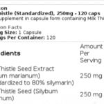 Swanson Milk Thistle Standardized 250mg
