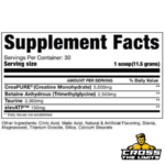 Dragon Pharma Labs ATP Force Super Creatine System Facts crossthelimits co uk