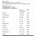 Multi Mineral Complex BioTechUSA crossthelimits.co .uk 1