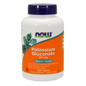 Now Foods Potassium Gluconate