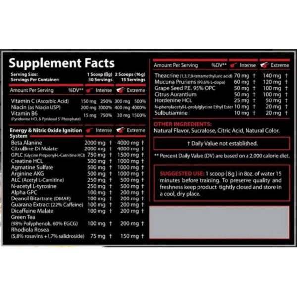 Revange Nutrition Chain Reaction Next Generation 240g