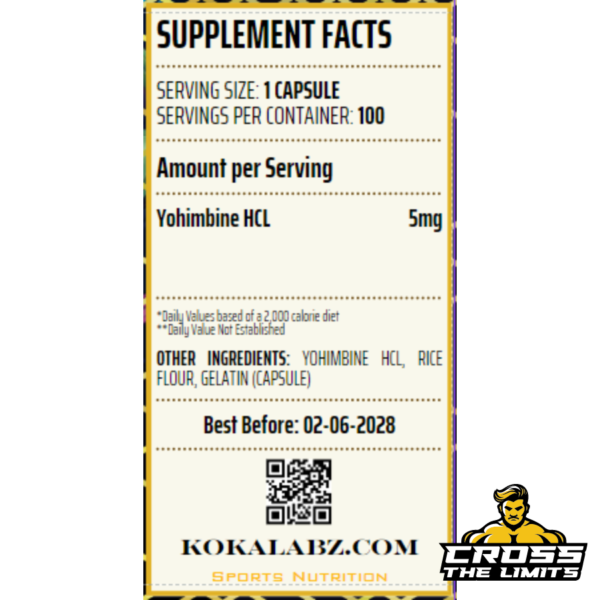 Koka-Labz-Thermo-Shock-Yohimbine-5mg