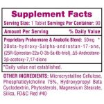 Hi-Tech Pharmaceutical Winstrol 90tab ingredient label