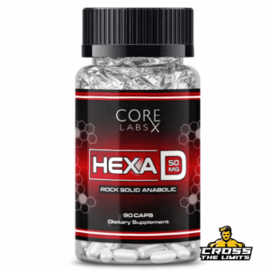 Core Labs HEXA-D prohormone supplement 50mg Hexadrone Cross The Limits