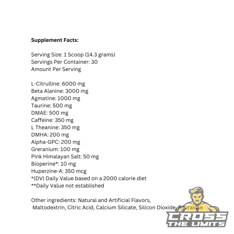 SoCal Supps Wild Fire Pre Workout 30servings CROSS THE LIMITS Shop Vitamins & Supplements UK
