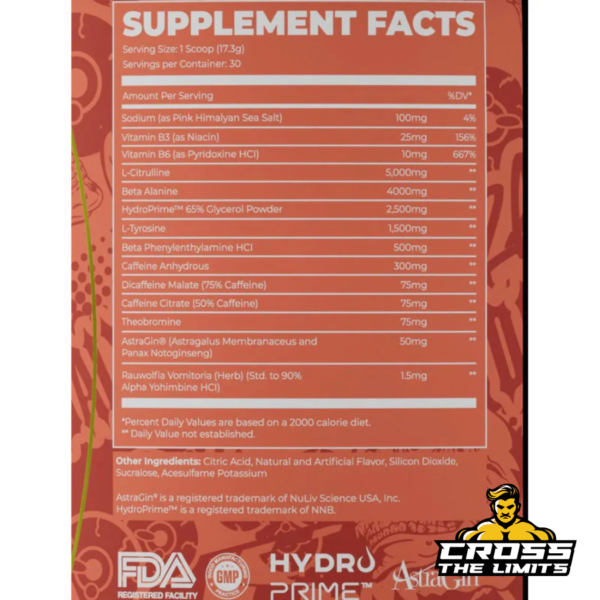 Dark Labs Crack Daily Pre Workout