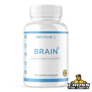 Revive MD Brain Supplements for Memory and Focus, Brain Plus, 150 Capsules - Stimulant Free Natural Supplement with No Fillers Supports Cognitive Function, Memory & Focus - Vegan, Gluten & Soy Free