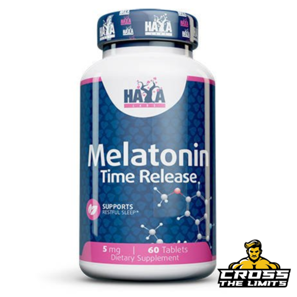 Haya Labs Melatonin Time Release 5mg 60 caps