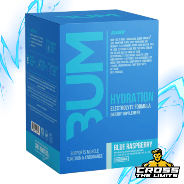 RAW Nutrition CBUM Series 'Hydrate' Electrolyte Formula Stick Box (20 Sticks)