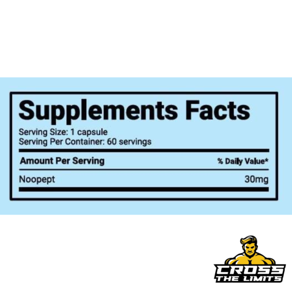 Smart Brothers Noopept 60 caps is a nootropic supplement that increases memory