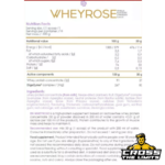 WheyRose Whey Protein 500g – ALLDeynn Facts crossthelimits.co .uk