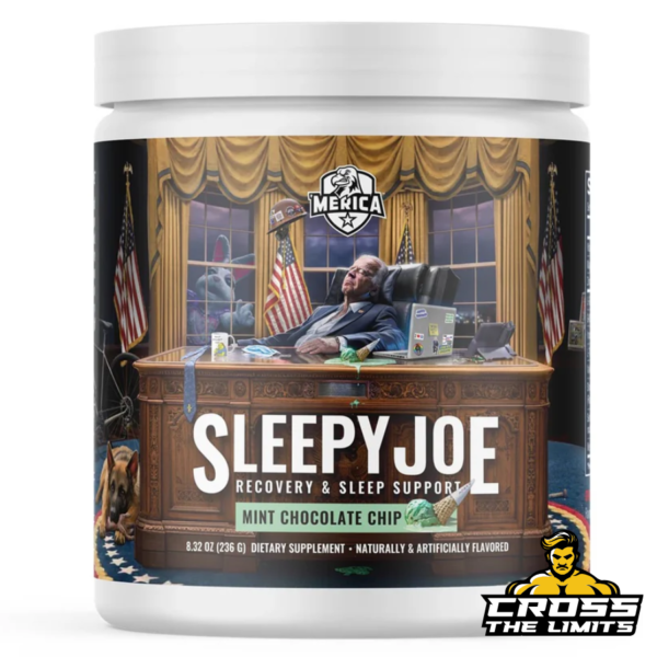 Merica Labz Sleepy Joe recovery and sleep support supplement – sleep aid for better rest and muscle recovery