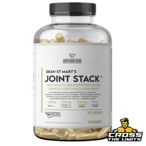 Supplement Needs Joint Stack bottle showcasing high-quality joint health formula with 252 capsules per bottle for advanced joint support.