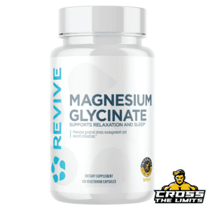 Revive MD Magnesium Glycinate 120 Caps – Promotes relaxation, stress management, and sleep support