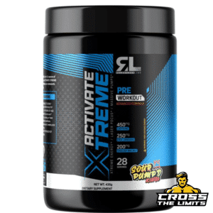 Relentless Activate Xtreme – high-stimulant pre-workout for extreme energy, massive pumps, and laser focus