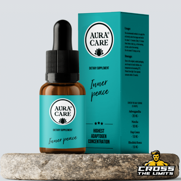 Aura Care Inner Calm Adaptogen Oil – 15ML dropper bottle