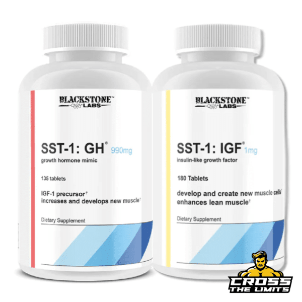 Supplement Facts panel for SST-1 GH and IGF – ingredient details