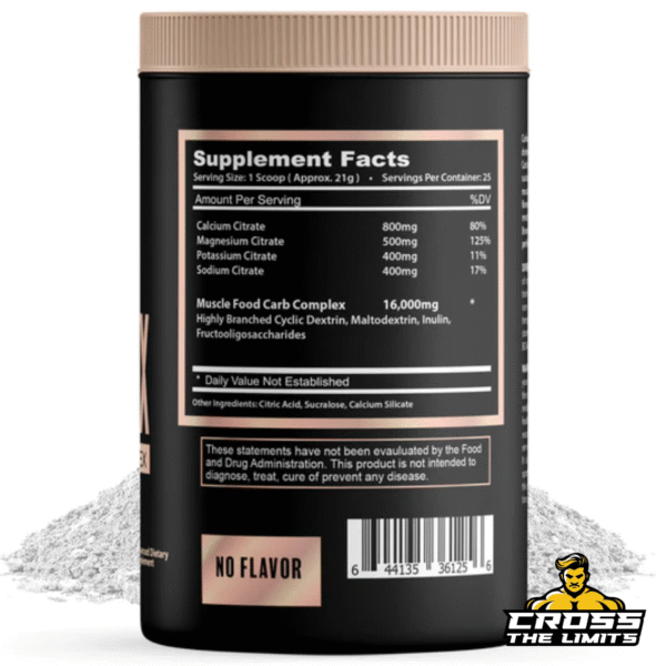 ATS Labs Carbo-Genix – Clean Carbohydrate Complex (525g)