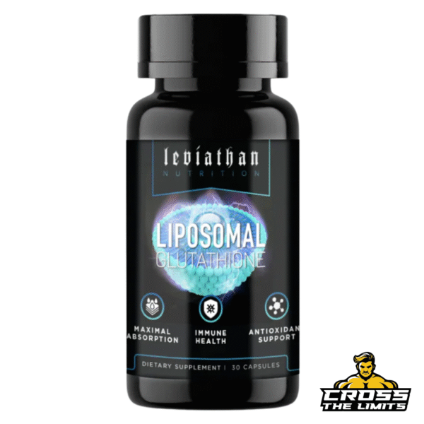 Leviathan Liposomal Glutathione bottle front – 30 capsules