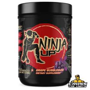 Ninja Up Pre-Workout front label – Grape Bubblegum flavour