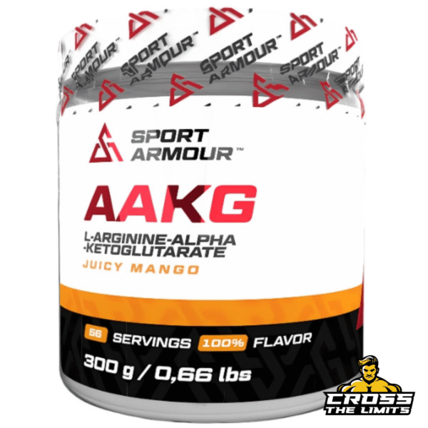 Sport Armour AAKG 300g front label with Juicy Mango flavour