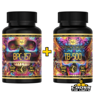 Koka Labz BPC-157 and TB-500 front bottle design – peptide recovery stack