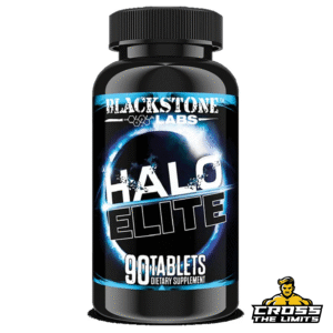 Blackstone Labs Halo Elite bottle front – 90 tablets testosterone support