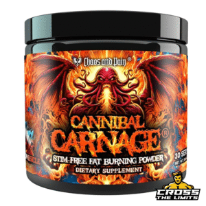 Cannibal Carnage front label – stim-free fat burning formula