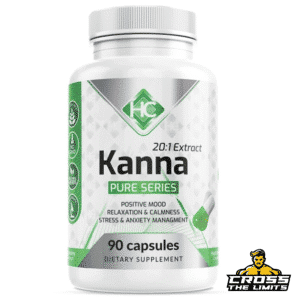 Harmony Kanna Pure Series 90 caps – front bottle label with clean design.