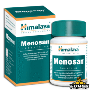 Himalaya Menosan 60 Tablets – Front of Box and Bottle