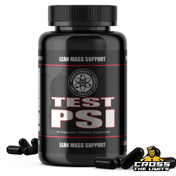 ATS Labs Test PSI testosterone booster bottle – front label view