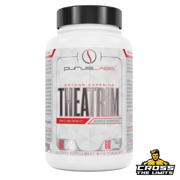 Purus Labs Theatrim thermogenic fat burner bottle front view
