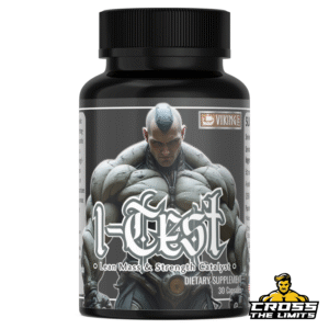 Viking Labs 1-Test Bottle Front – Lean Mass & Strength Catalyst Prohormone