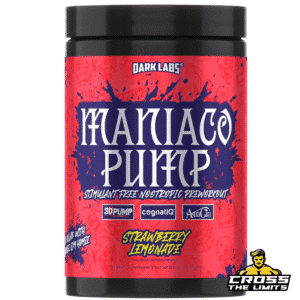 Dark Labs Maniaco Pump non-stim pump and nootropic pre-workout 20 servings