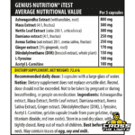 Genius Nutrition iTest Facts crossthelimits co uk