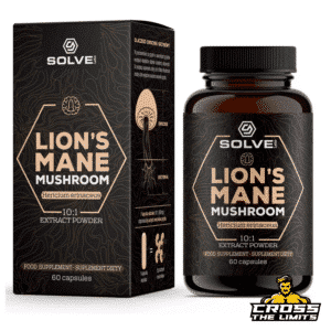 Solve Labs Lion’s Mane Mushroom 10:1 Extract 60 Capsules supplement
