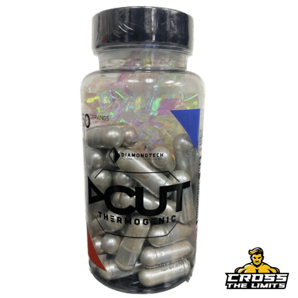 DiamondTech D-CUT Thermogenic – advanced capsule formula for energy and focus – 50 servings – available at CrossTheLimits.co.uk
