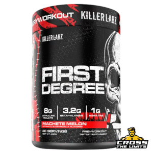 Killer Labz First Degree Pre-Workout – Machete Melon flavour – CrossTheLimits.co.uk