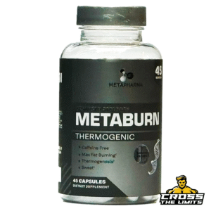 METAPharma MetaBurn Thermogenic Fat Burner – 45 capsules – CrossTheLimits.co.uk
