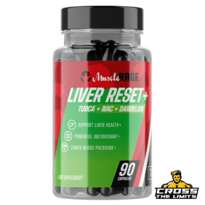 Muscle Rage Liver Reset+ – Advanced TUDCA + NAC + Dandelion Formula – CrossTheLimits.co.uk